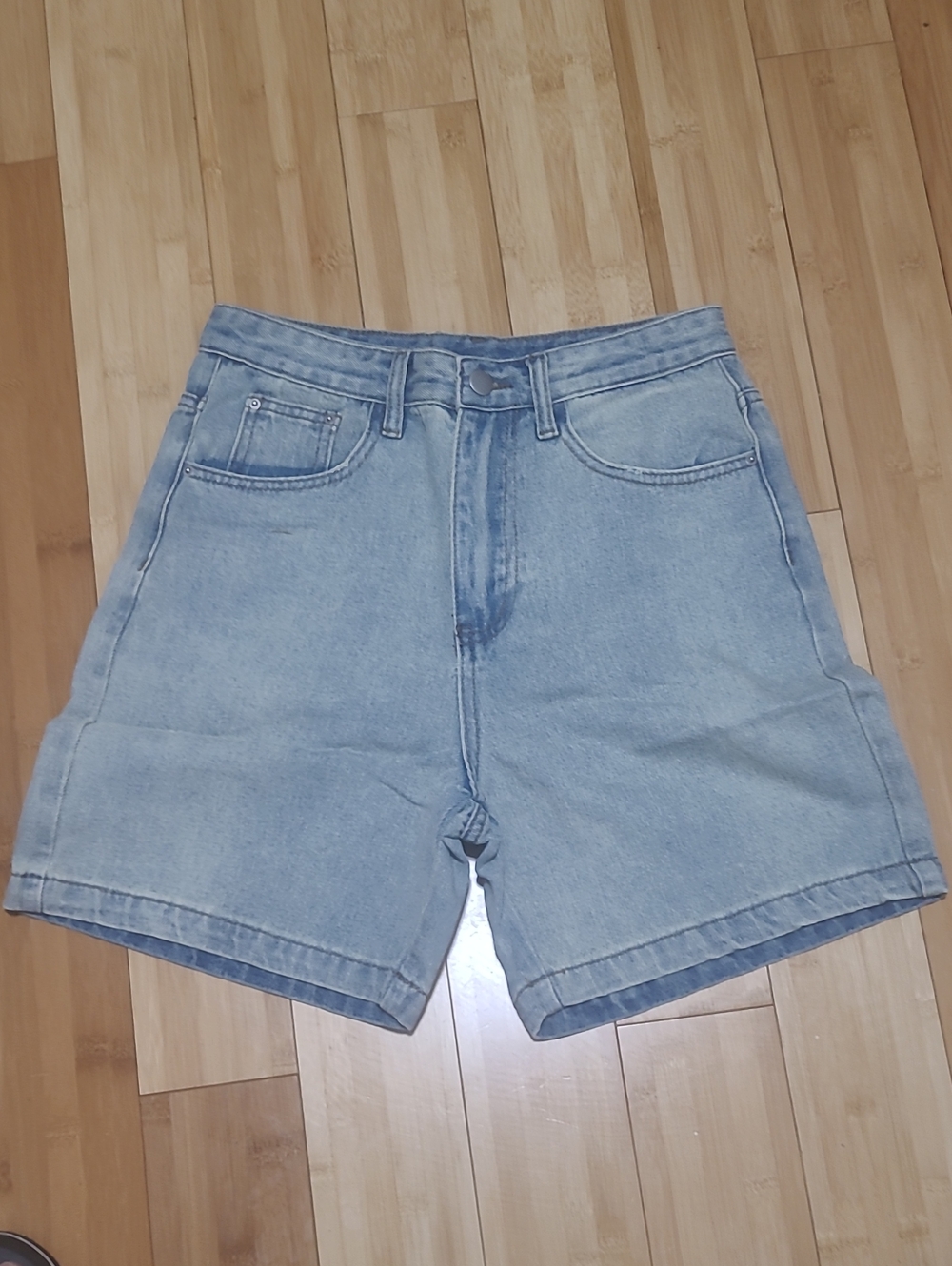 Light Blue Denim Women’s Shorts